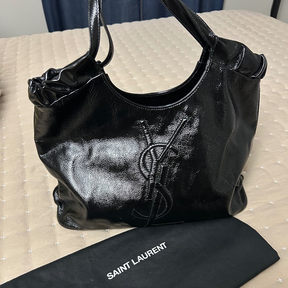 YSL Calfskin Belle de Jour Cabas Tote; authenticated by Dr Runway